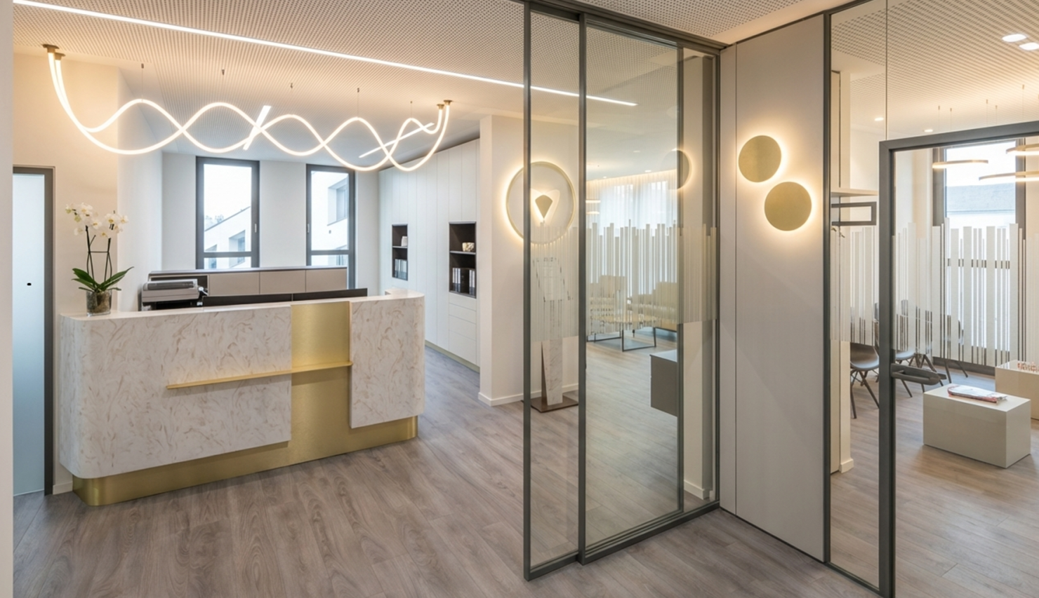 Planung Inneneinrichtung Zahlarztpraxis Tirol